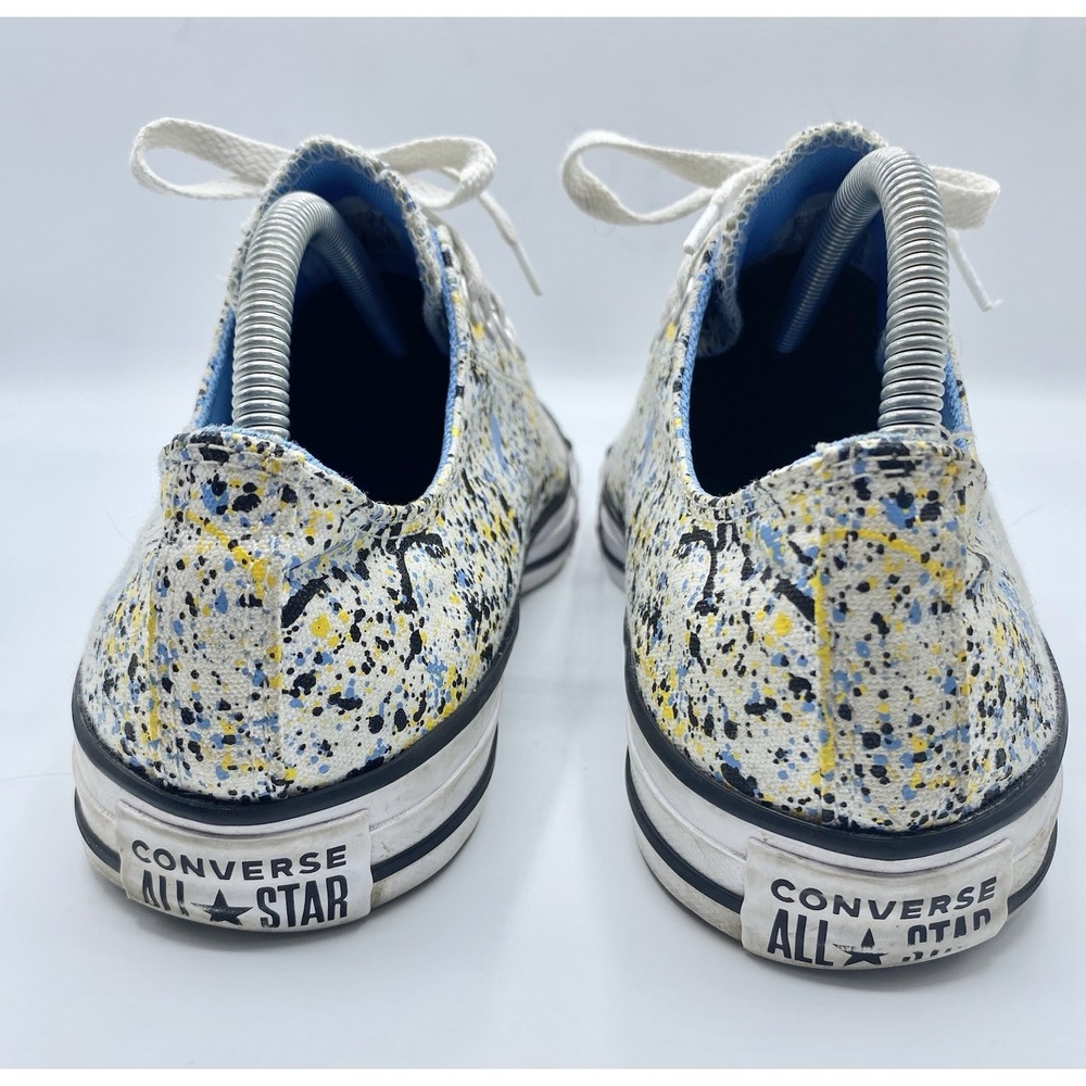 Converse Chuck Taylor All Star Sneakers M9/W11 Paint Splatter A00469F Low Top - Picture 5 of 8